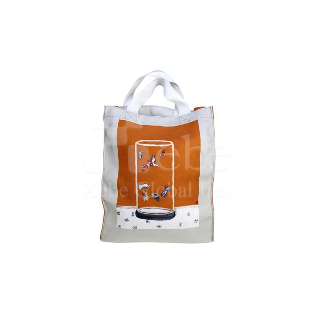 Printing canvas shopping bag