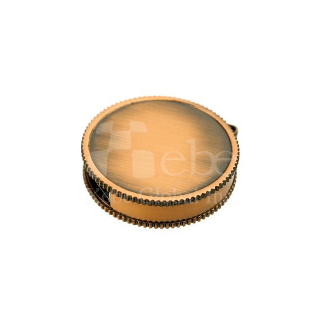 Old coin shaped metal USB drive