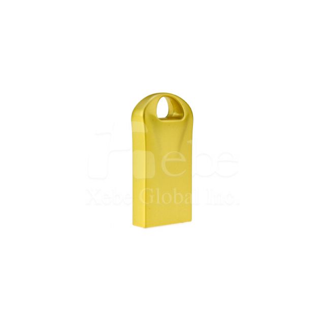 Gold color mini USB disk