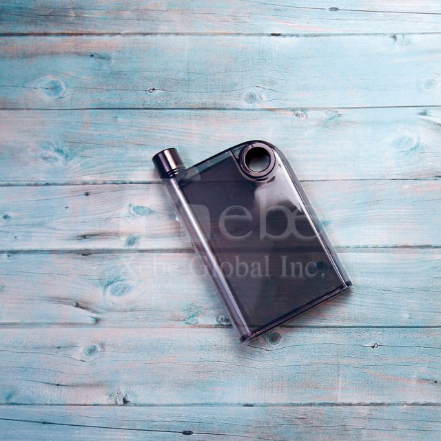 custom flat water bottle