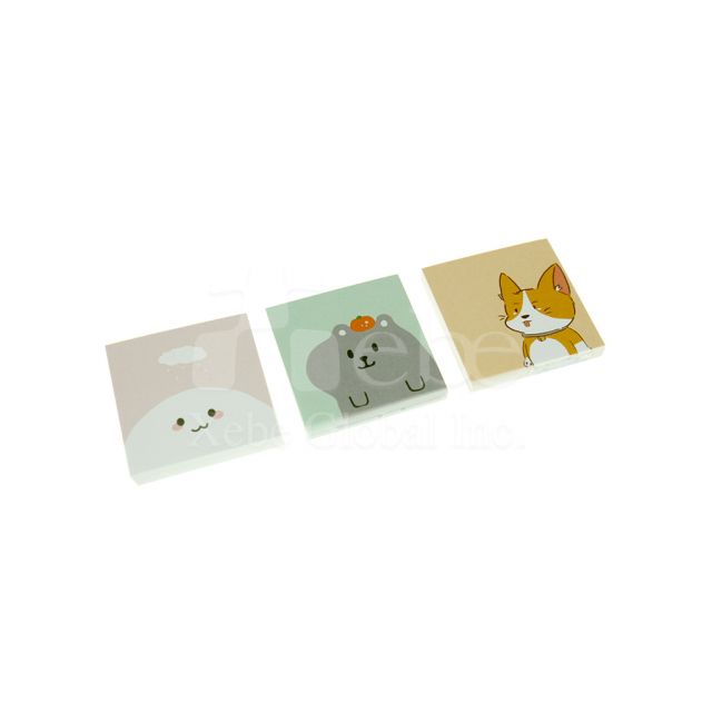 Adorable cloud sticky note