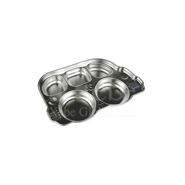 customized stainless steel car shape lunch box