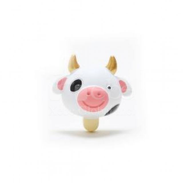 ３Ｄdairy cattle shape custom fridge magnet