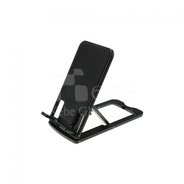 classic black foldable customized phone holder 