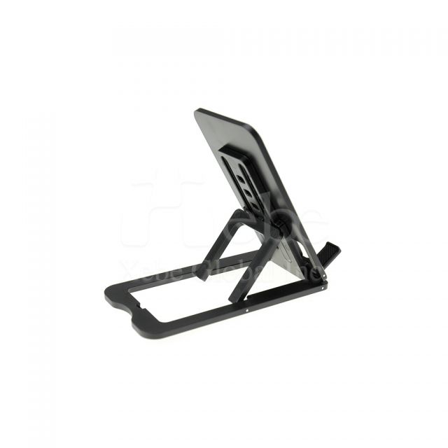 classic black foldable customized phone holder 