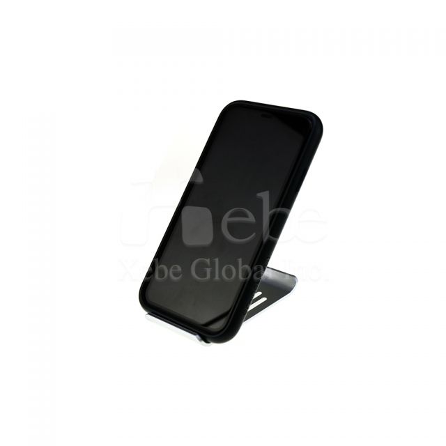 galaxy silver foldable custom phone holder