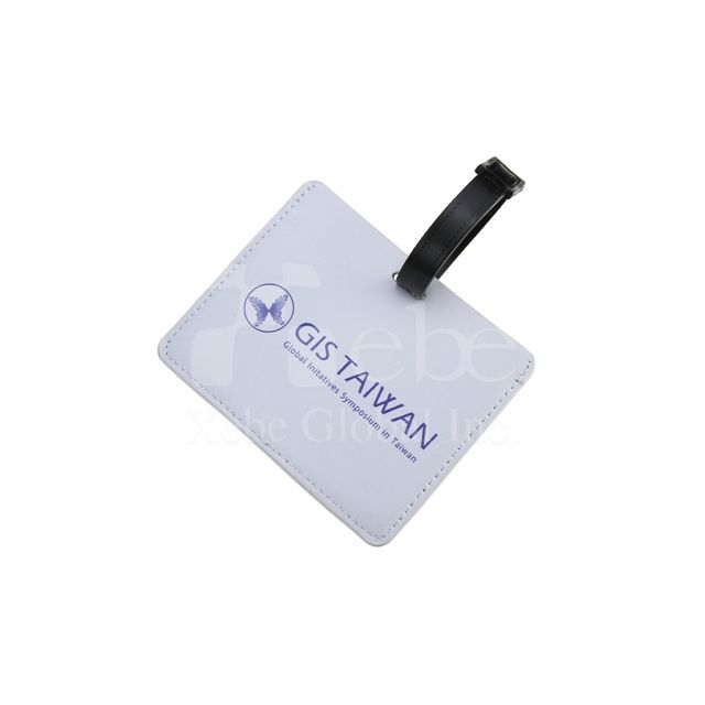 printed LOGO simplistic custom luggage tag