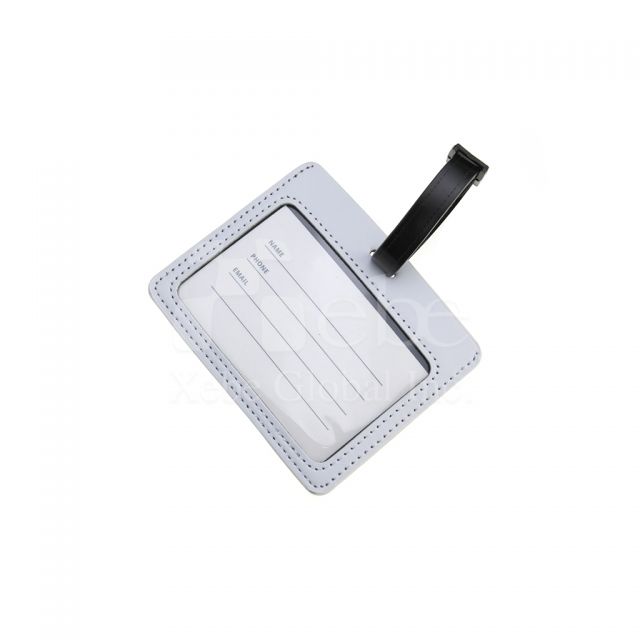 printed LOGO simplistic custom luggage tag