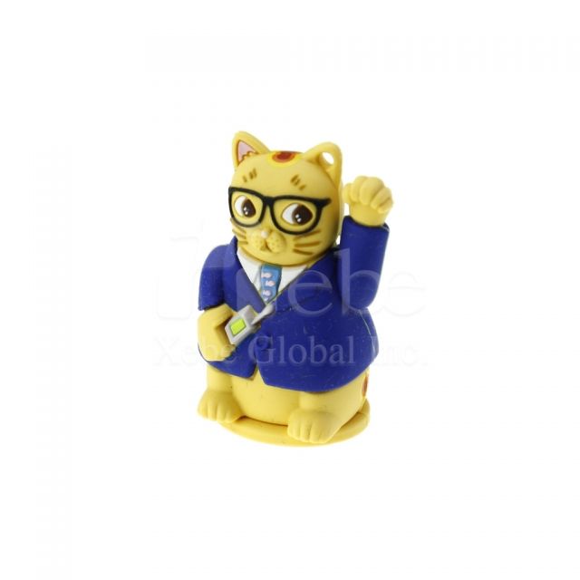 special wishing property cat 3D customized USB