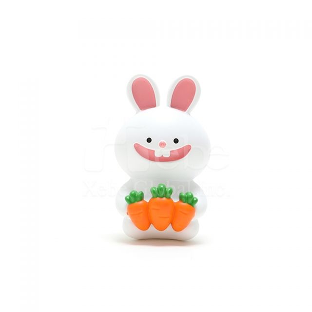 carrot rabbit 3D custom fridge magnet