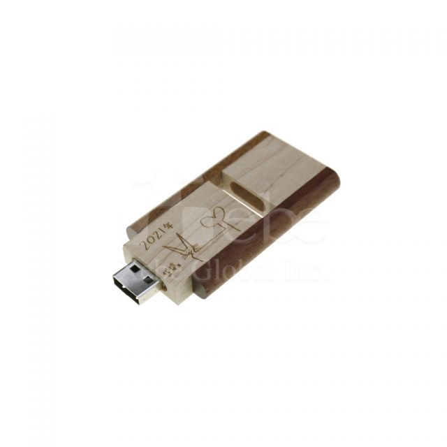 lightweight printed wooden USB