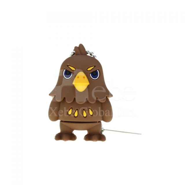 customized eagle mascot USB