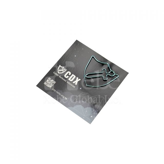 metal customized paperclip