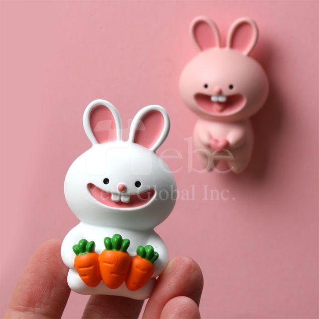 loving rabbit custom fridge magnet