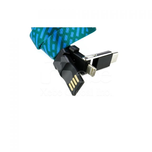 custom printed loge USB charging cable