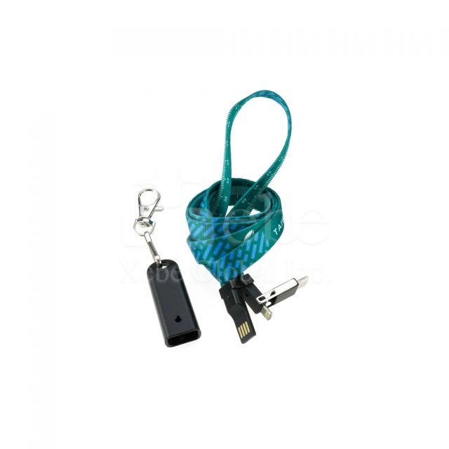 custom printed loge USB charging cable