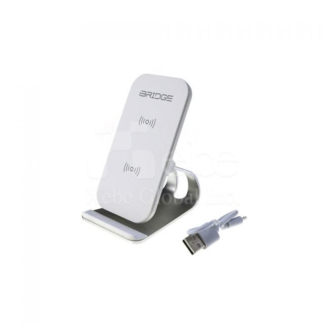 simplistic phone holder customized wireless charger