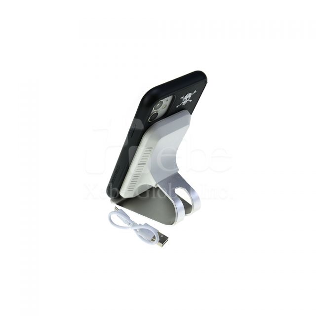 simplistic phone holder customized wireless charger