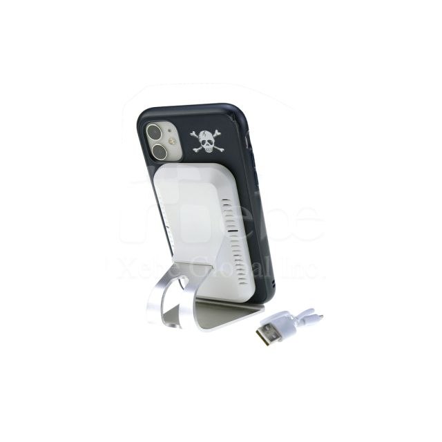 simplistic phone holder customized wireless charger
