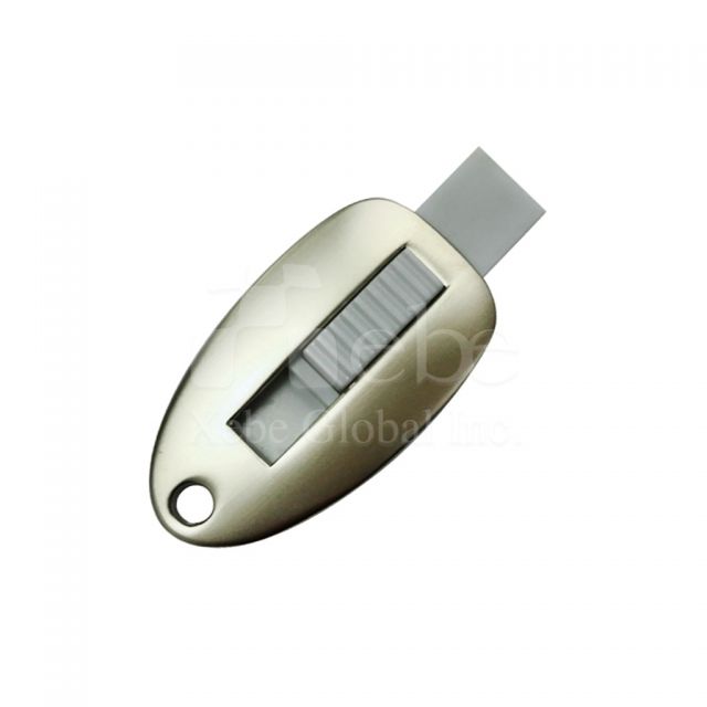 designing gray silver metal USB