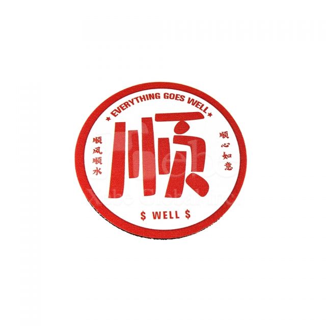 high quality customized blessing coaster