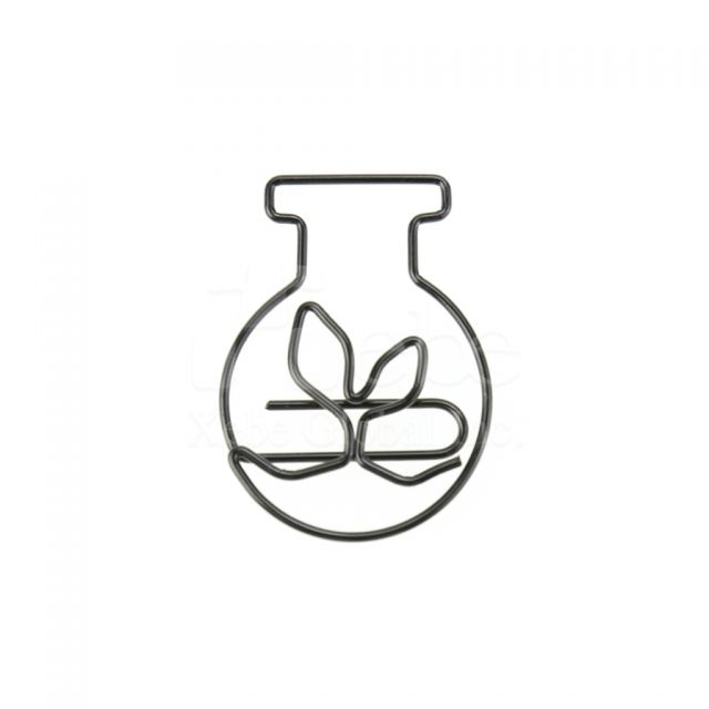 creative vase shape custom paperclip