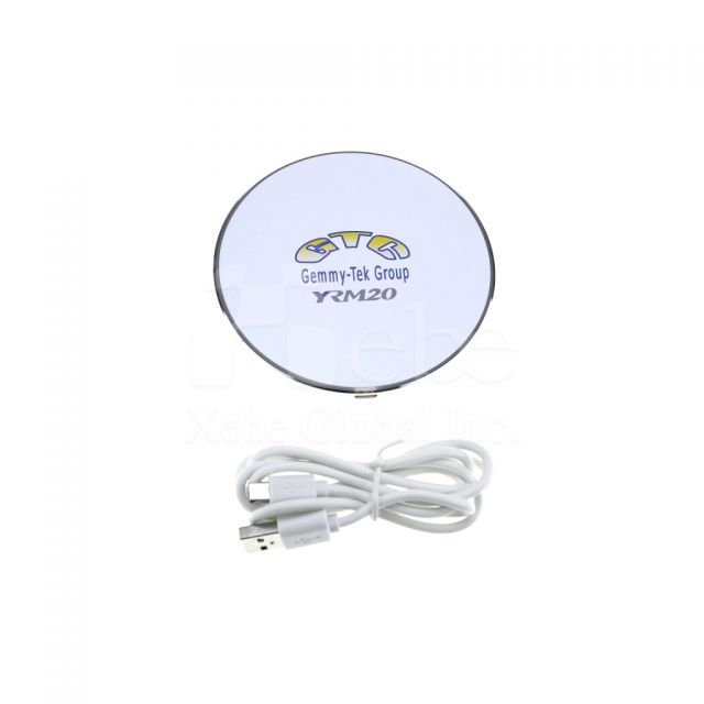 simplistic logo design custom wireless charger