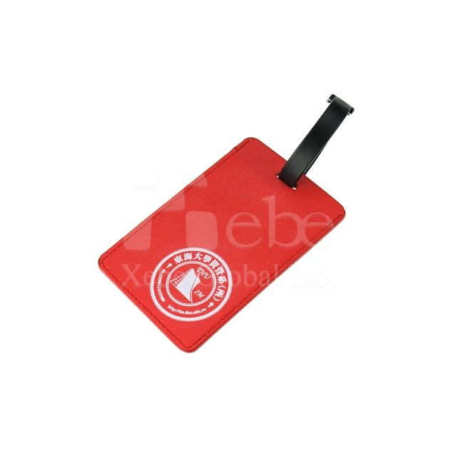 printed logo customized luggage tag  company gift