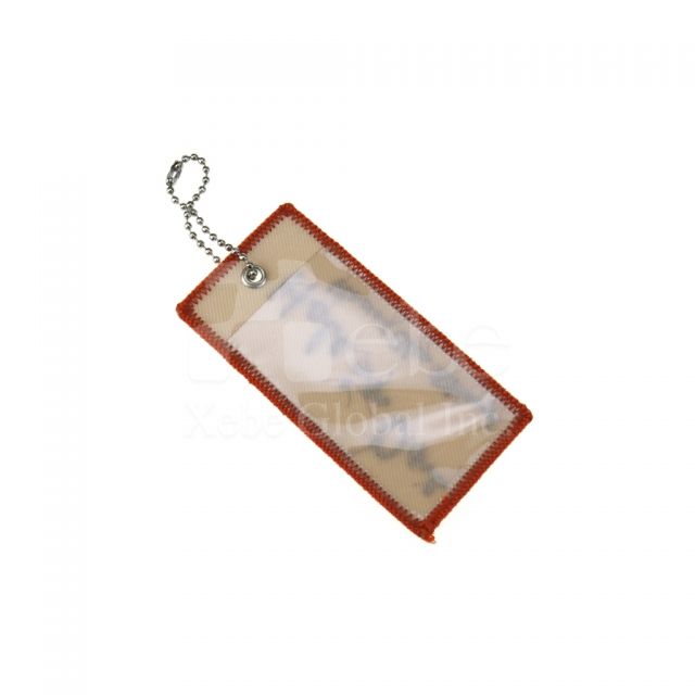 customized adorable electric embroidery luggage tag