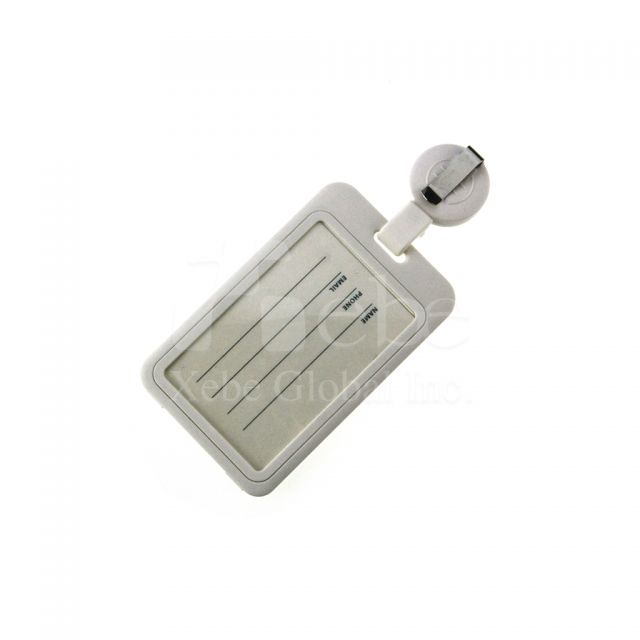 white plastic custom  card holder