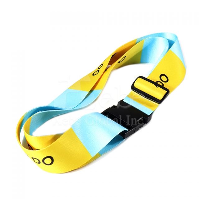 custom design LOGO luggage strap