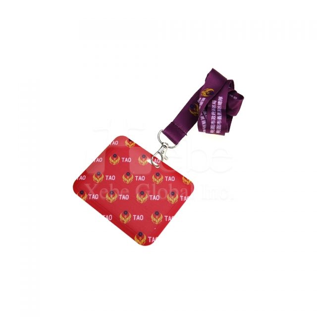 full printed logo custom card holder