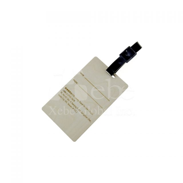 delicate logo customized luggage tag