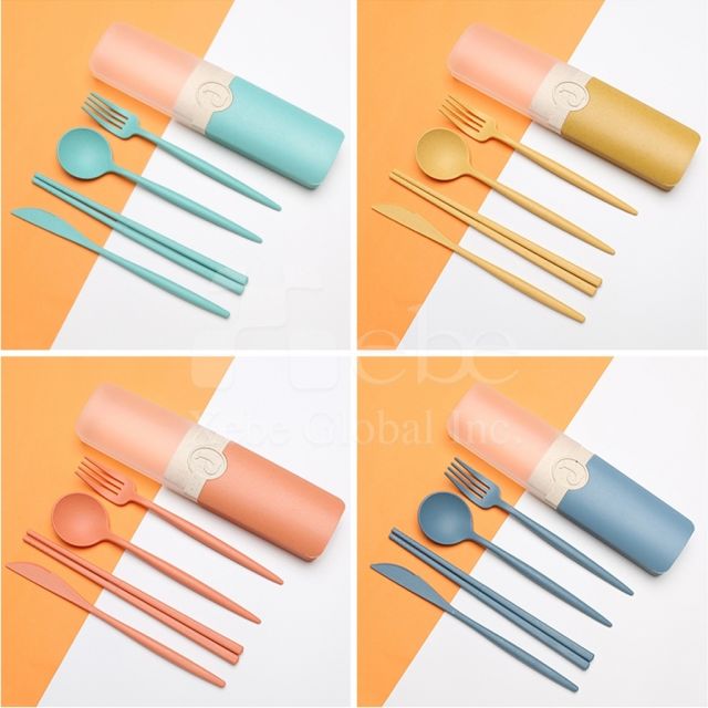 custom stainless steel tableware set 