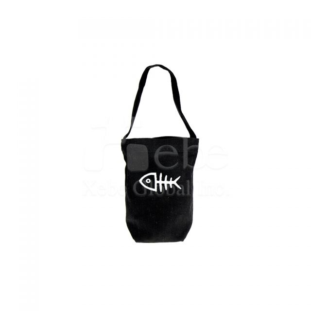 fish bone customized cup sleeve bag