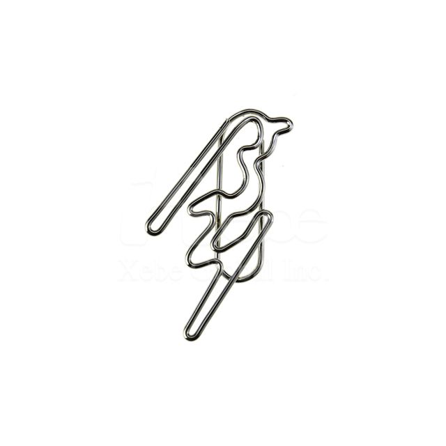 custom bird shape paperclip