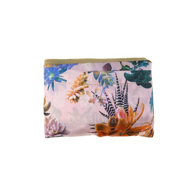 flower design custom shopping bag