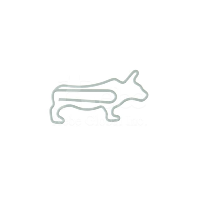 custom cow paperclip