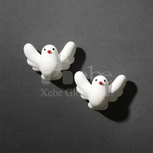 white pigeon custom fridge magnet