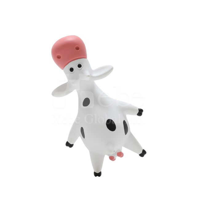 customized 3D cow fridge magnet