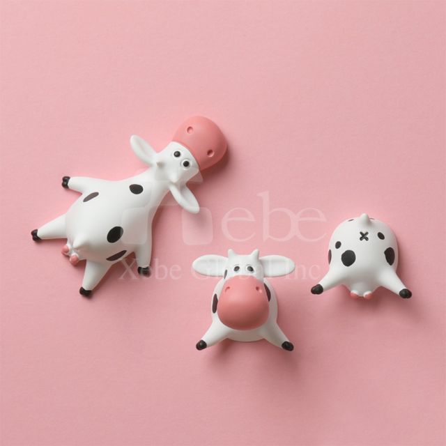 customized 3D cow fridge magnet