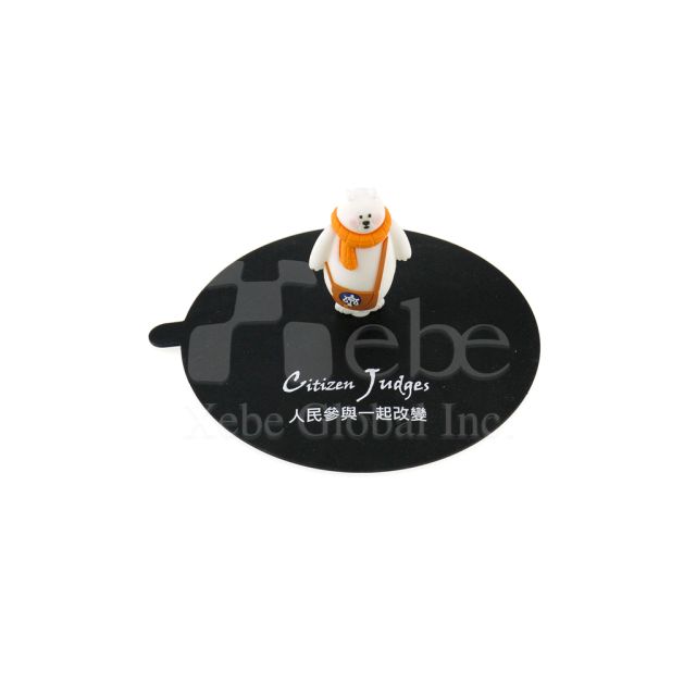 polar bear customized cup cover
