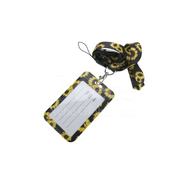 sun flower custom card holder