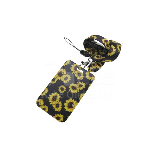 sun flower custom card holder