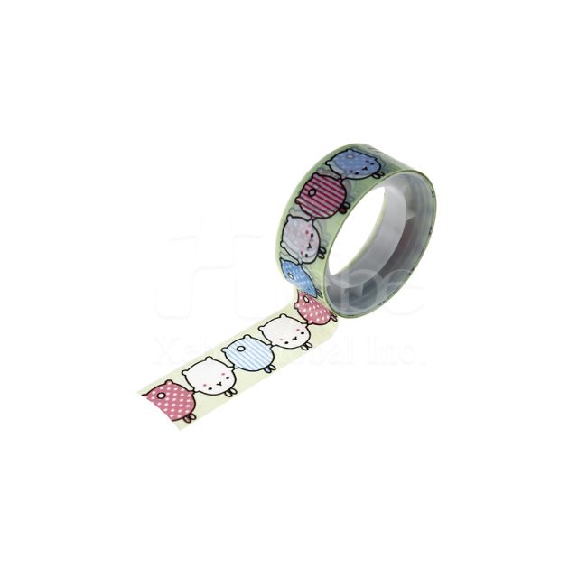 mascot washi tape printing