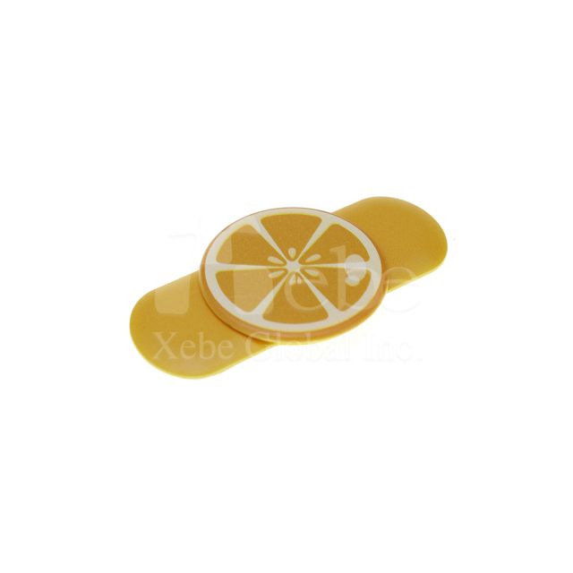 orange custom phone holder