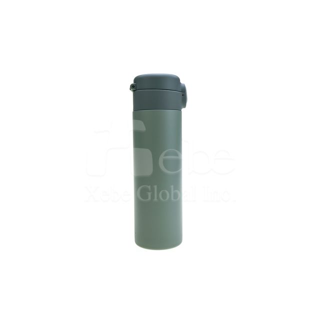 custom green stainless steel bottle