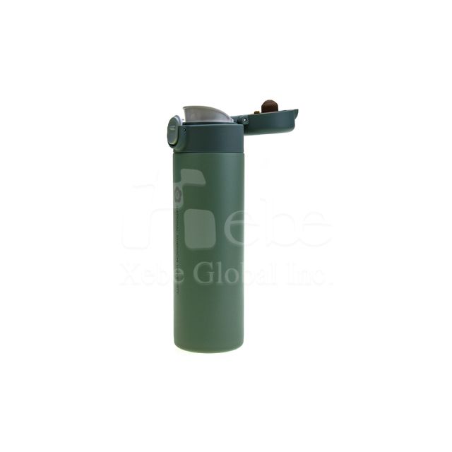 custom green stainless steel bottle
