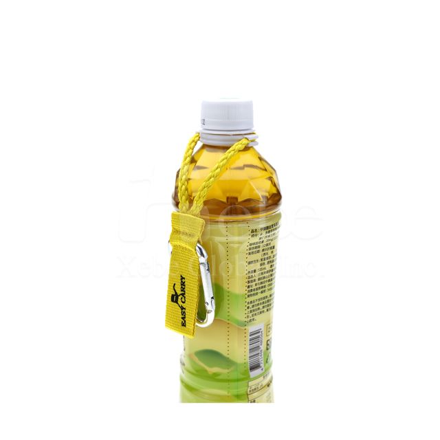 yellow custom bottle sleeve bag