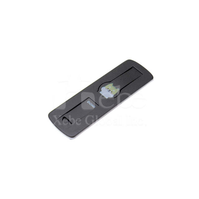 black dog custom phone ring stand and holder
